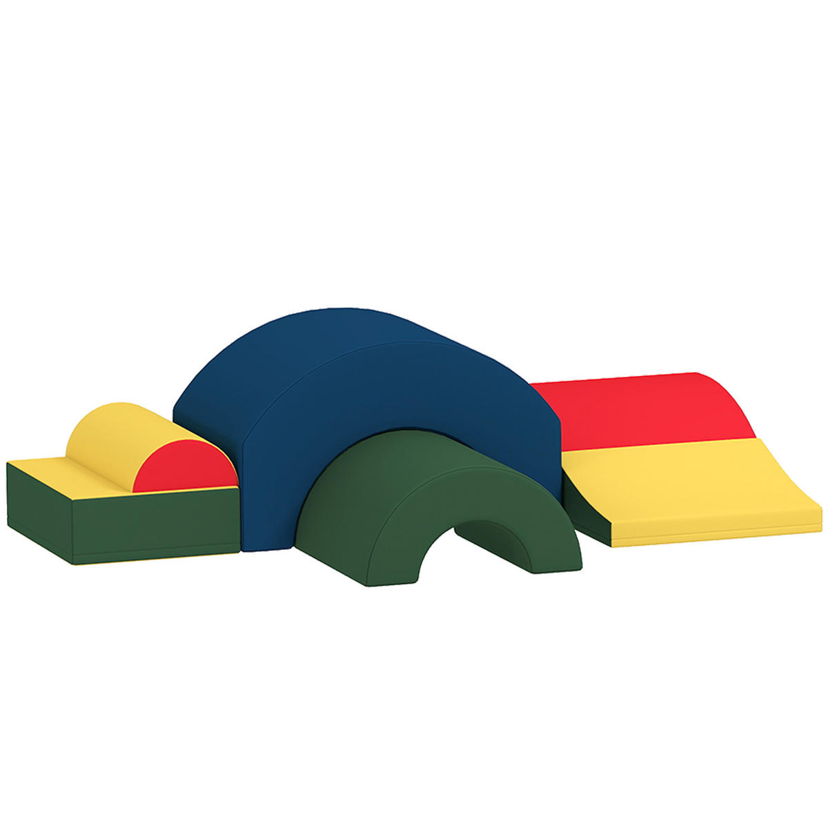 MOTORIKSPIEL DE-18217 5-teilig, aus EVA-Schaum Bunt - Multicolor, Kunststoff (41/37/155cm) - ComfortXL