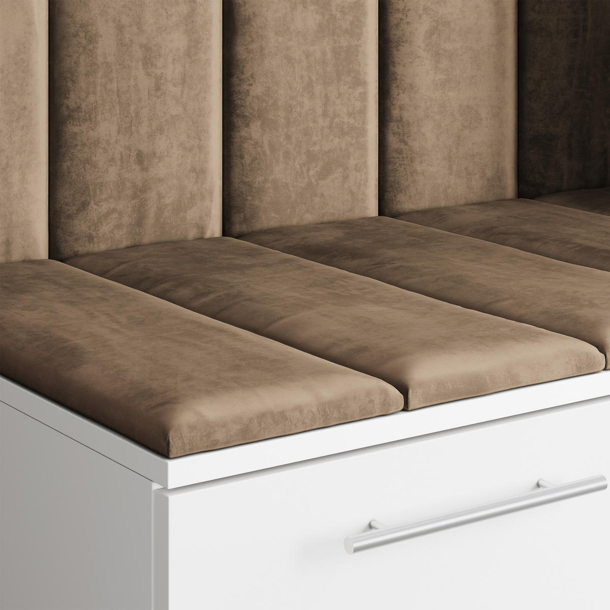 GARDEROBENSCHRANK REMA 150/240/60 cm Modern Garderobe-Set Eiche Lefkas - Eichefarben/Beige, Holzwerkstoff (150/240/60cm) - MASSENO