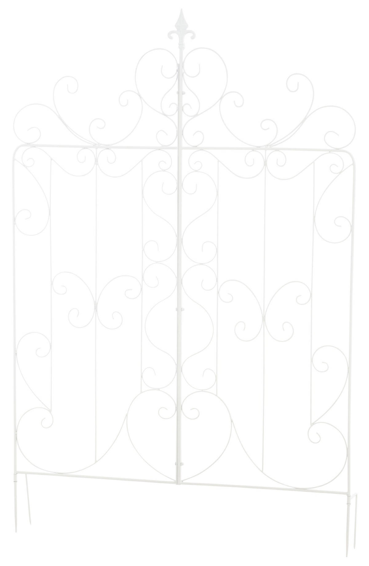 RANKGITTER Mandarin weiß - Weiß, Metall (99/133/7cm) - TPFGarden