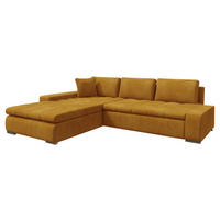 ECKSOFA Orkan - Currygelb, Holz/Textil (302/213cm) - MIRJAN24