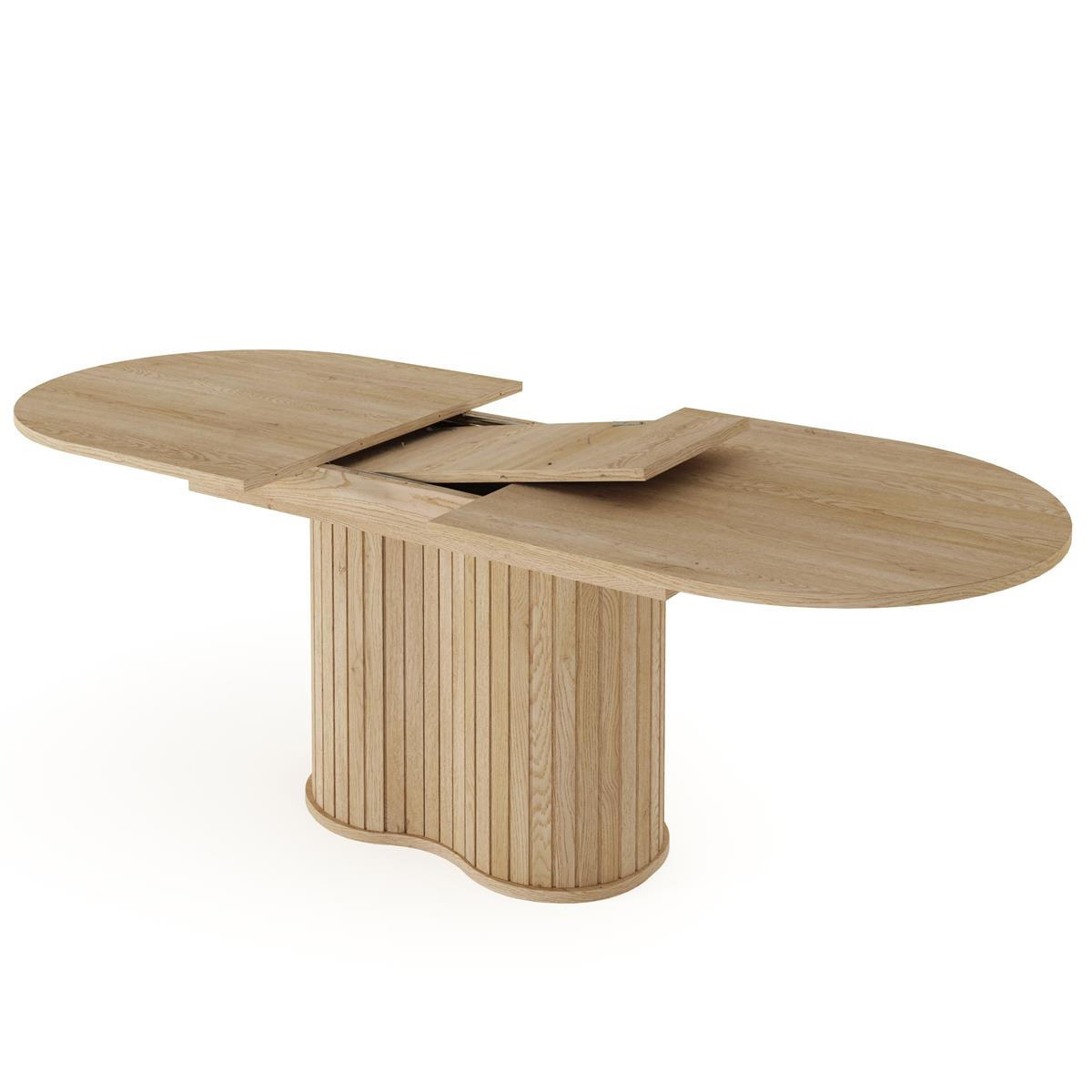 ESSTISCH modern KAMA Eiche cremona - Braun, Holzwerkstoff (52/180/76cm) - Compleo24