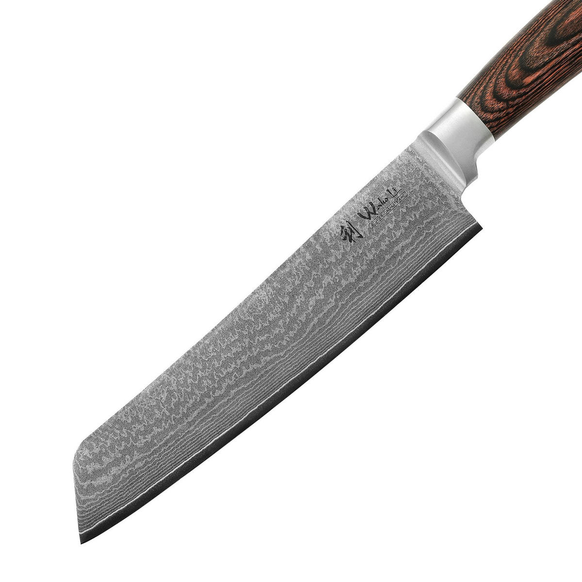 TANTO Chefmesser I EDIB - Braun, Holz/Metall (30cm) - Wakoli
