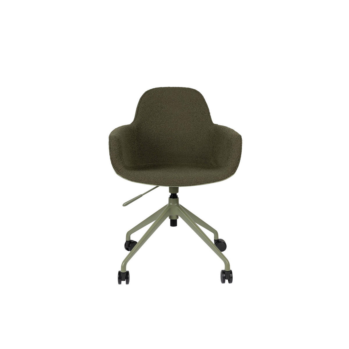 BÜROSTUHL Albert Kuip Armlehne Grün - Grün, Kunststoff (59.2/84.4/52cm) - Zuiver