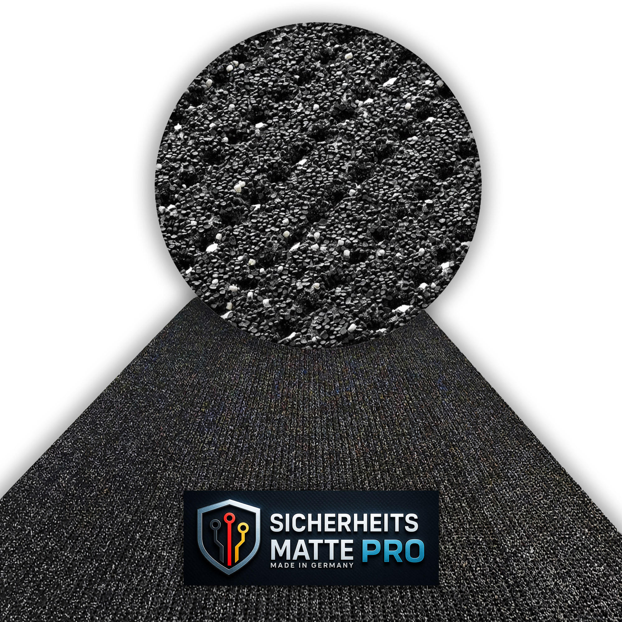 Melius Vivere Sicherheitsmatte Anthrazit 120x850 cm