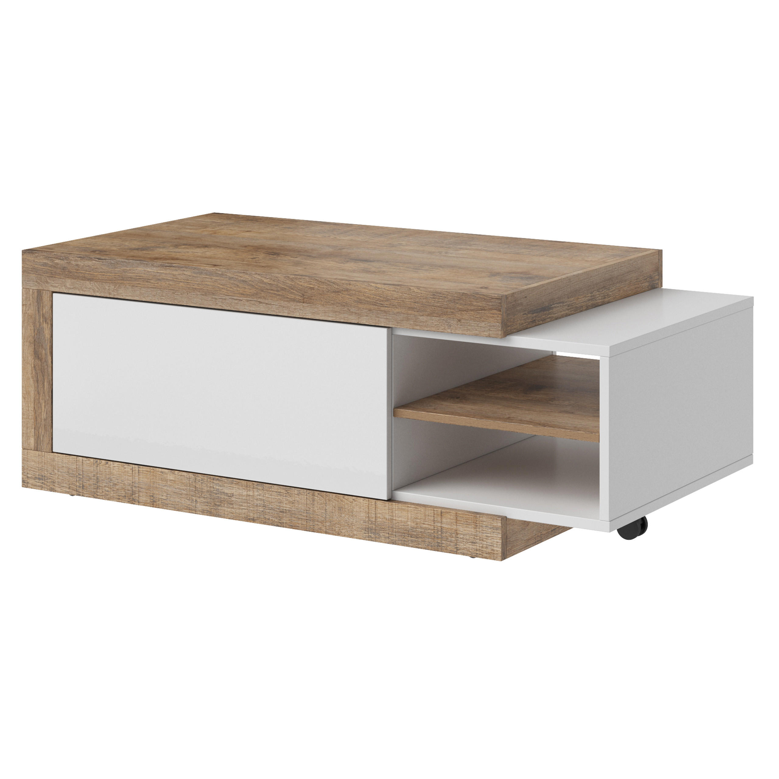 Masseno Couchtisch Braun 120x43x60 cm