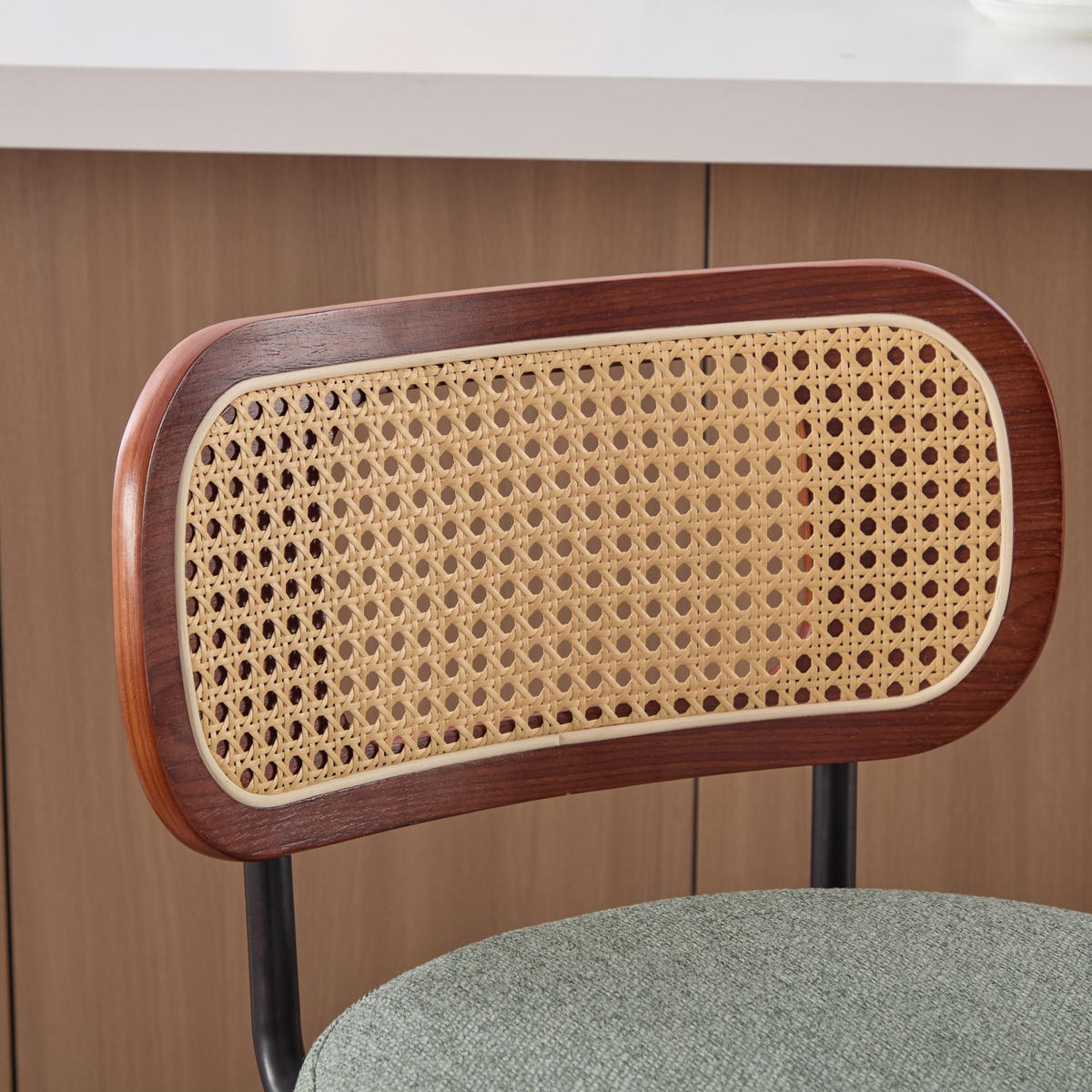 BARHOCKER DE-36367 3er-Set 26 Zoll mit 360°-Drehung Grün - Grün, Holz (43/90/56cm) - ComfortXL