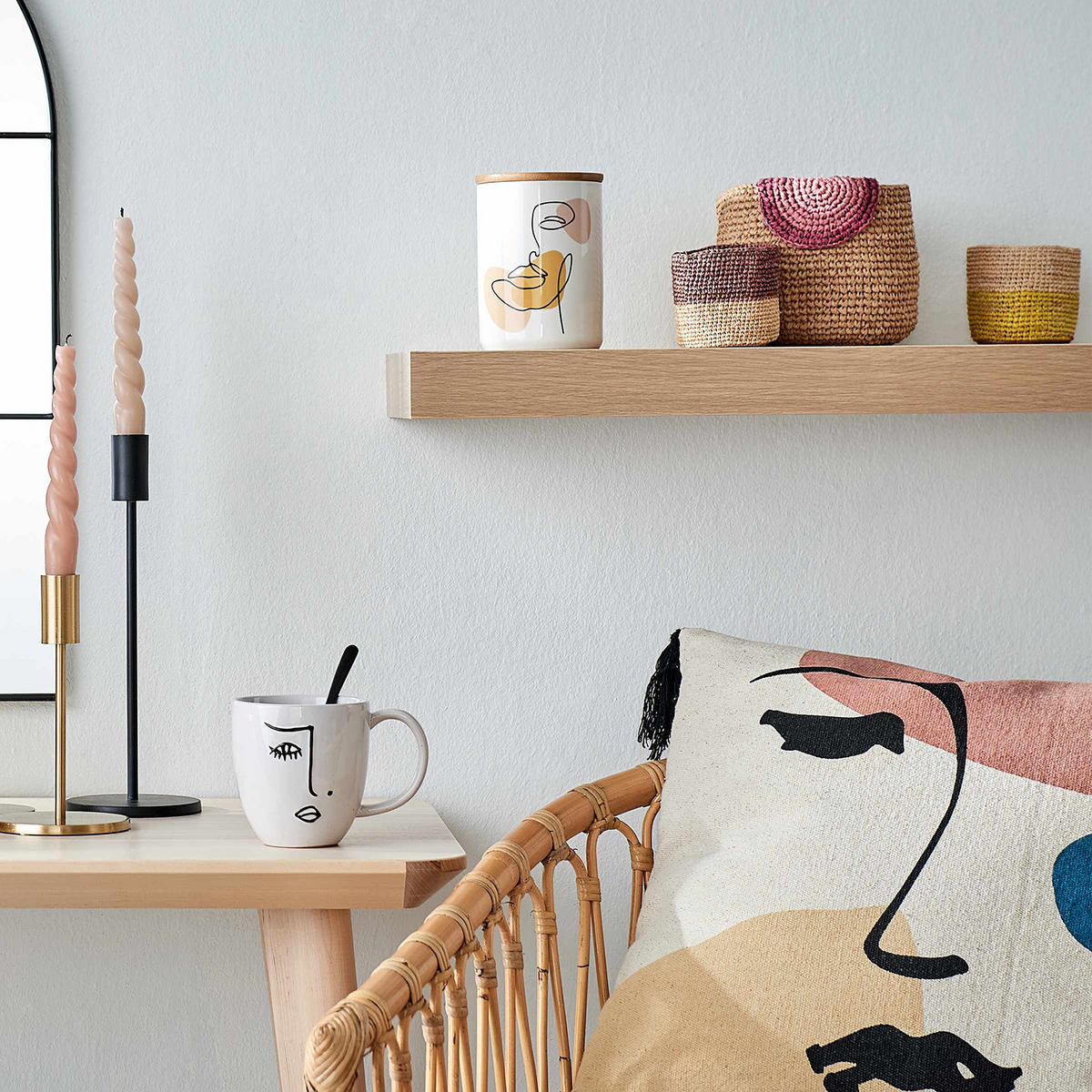 AUFBEWAHRUNGSDOSE (4er Set) Queen It - Multicolor, Keramik (10/13/10cm) - Butlers