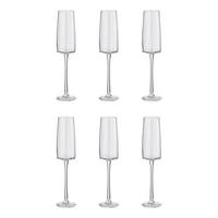 SEKTGLÄSER (6er Set) Serena 390 ml - Transparent, Glas (0.39L) - Butlers