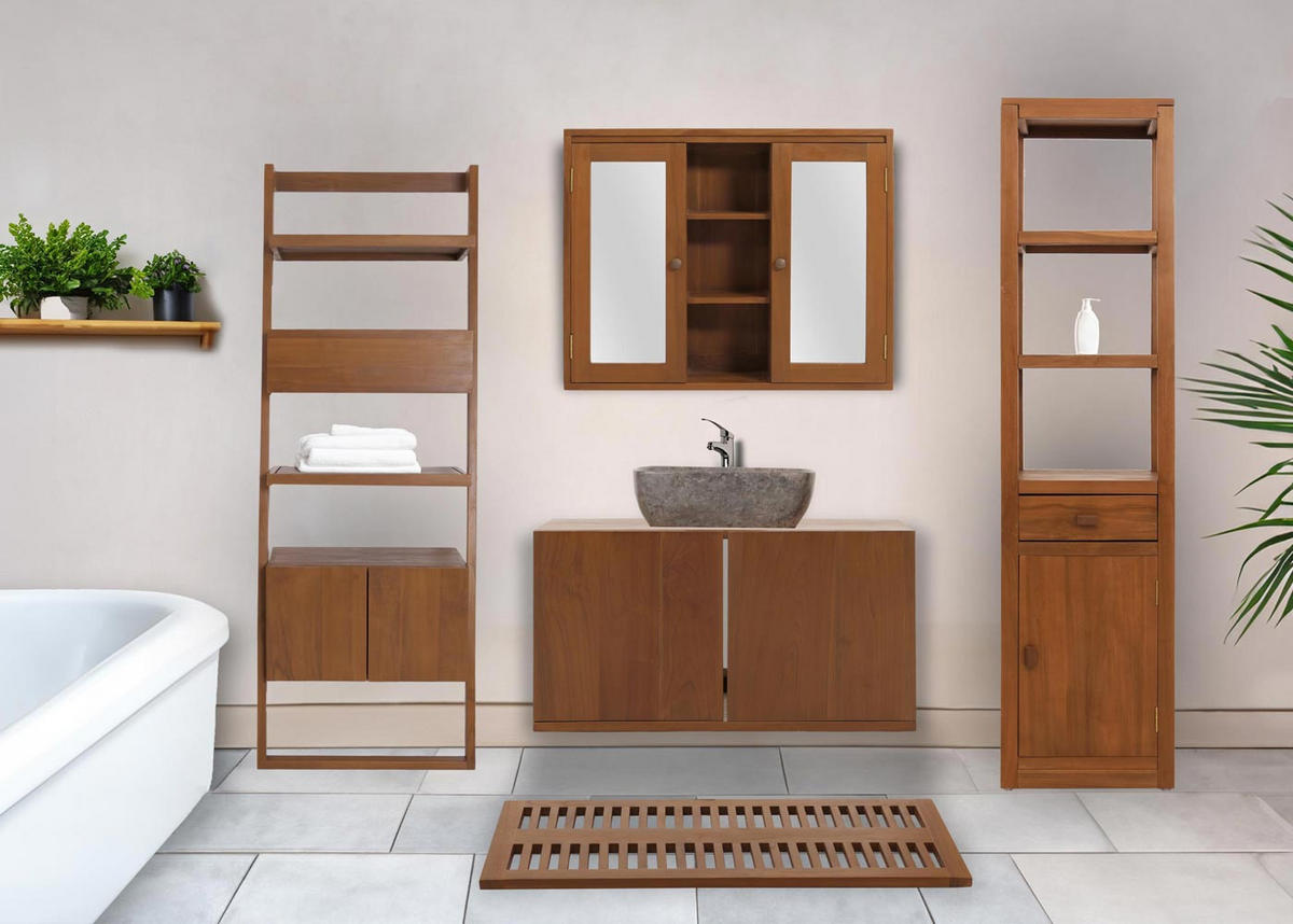 REGAL Braun - Braun, Holz (40/180/40cm) - MCW