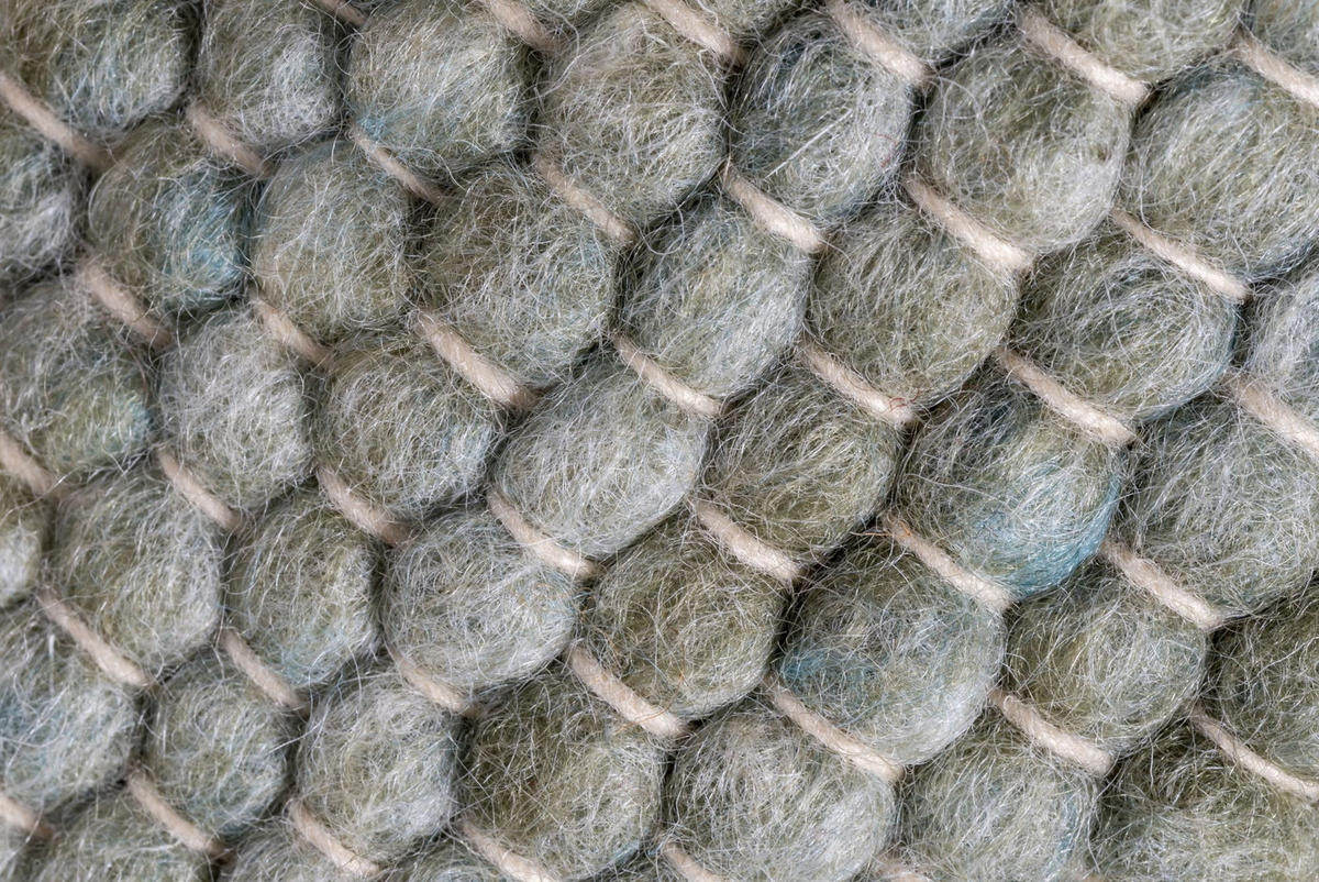 WEBTEPPICH Hörnum 170x240 cm - Grün, Textil (170/240cm) - Sansibar SYLT
