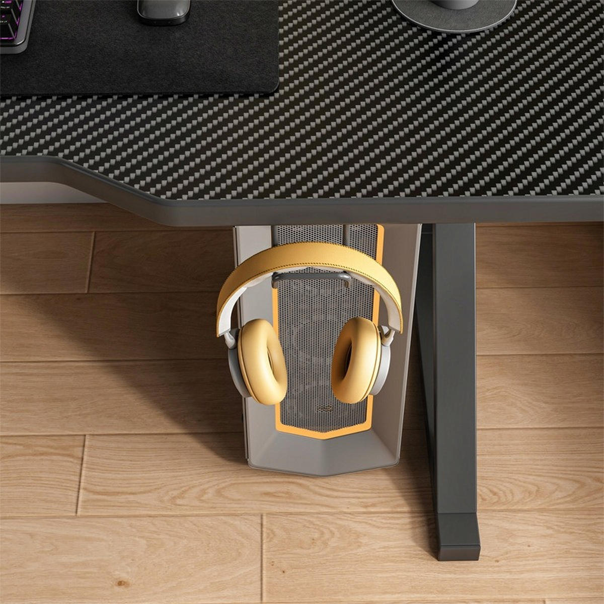 SCHREIBTISCH, schwarz 120/74/60cm - Schwarz, Holzwerkstoff (60/120/74cm)