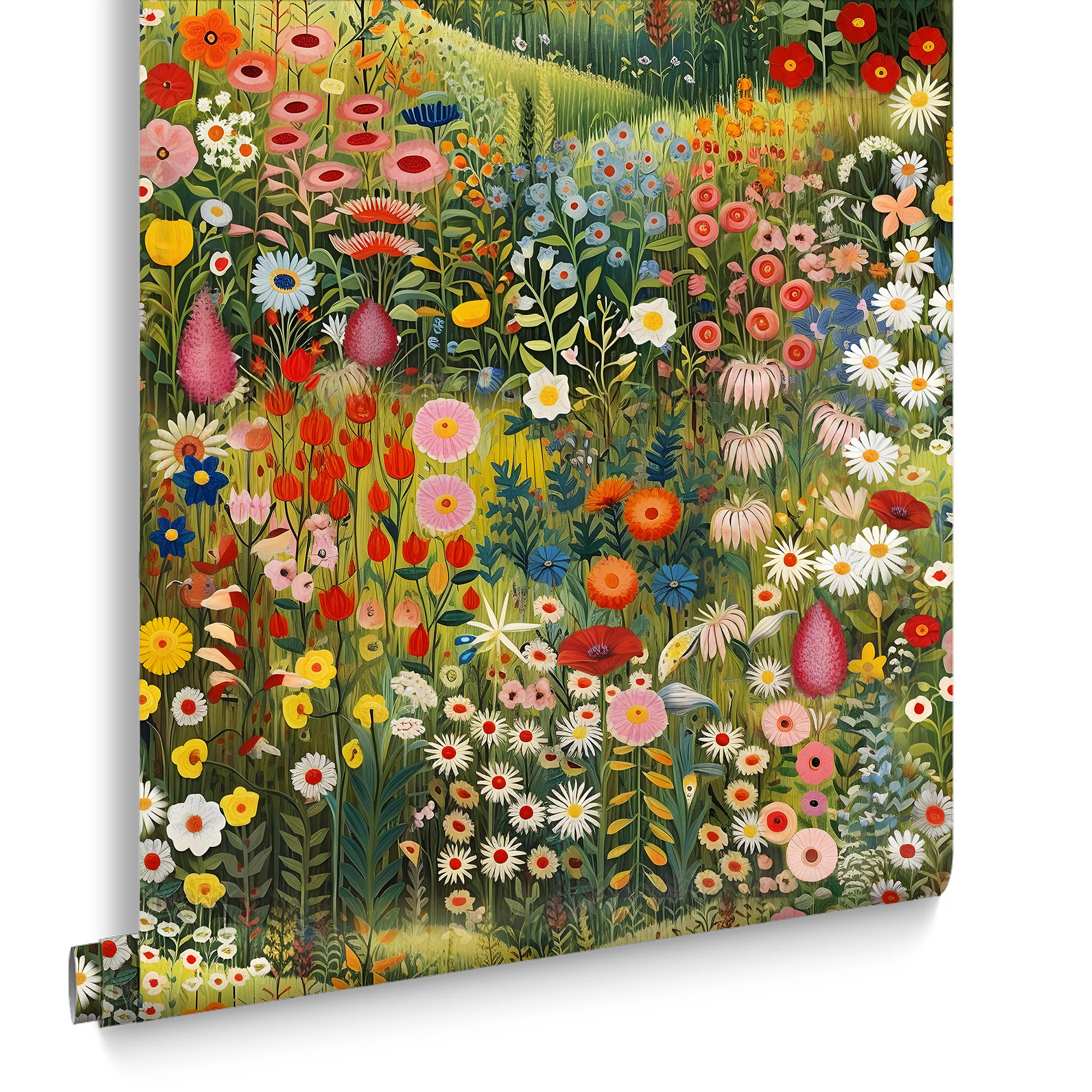 VLIESTAPETE Glenwhan Wildflower Sommer - Grün, Papier/Kunststoff (52/1000cm) - Graham & Brown