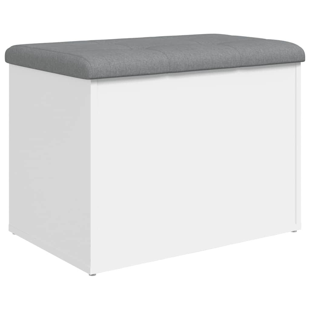 vidaXL Aufbewahrungsbank Weiß 42x45x62 cm