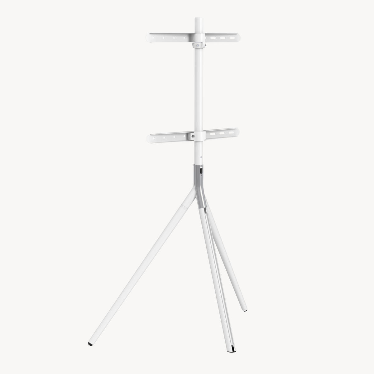 TV-HALTERUNG Valle - Weiß, Kunststoff/Metall (85.5/137/46.5cm) - pro.tec