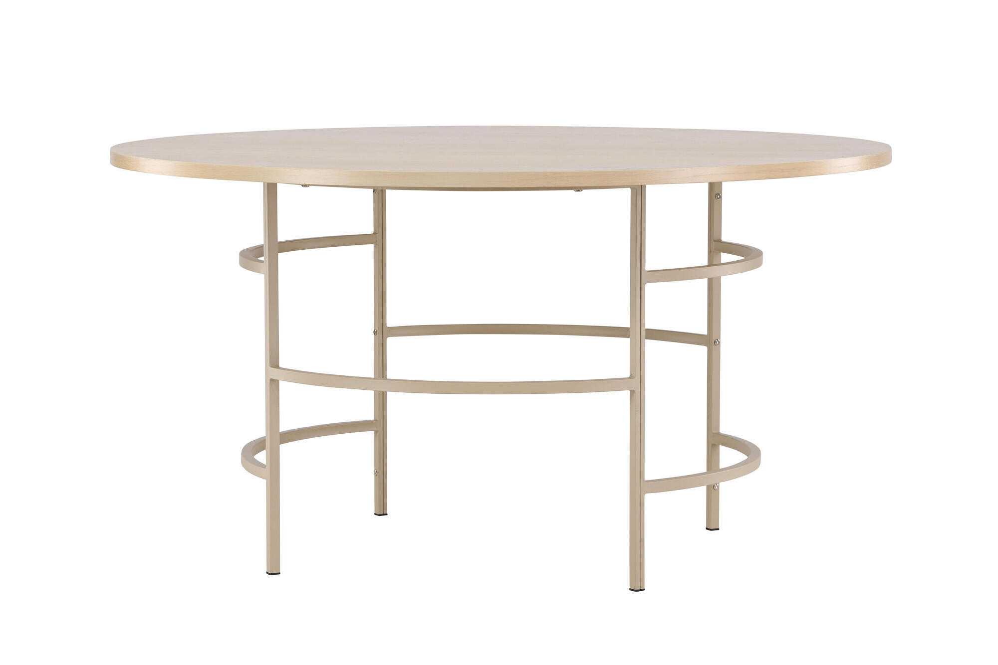 ESSTISCH COPENHAGEN Beige 140x140x74 cm - Beige, Holzwerkstoff (140/140/74cm) - FURNLUX