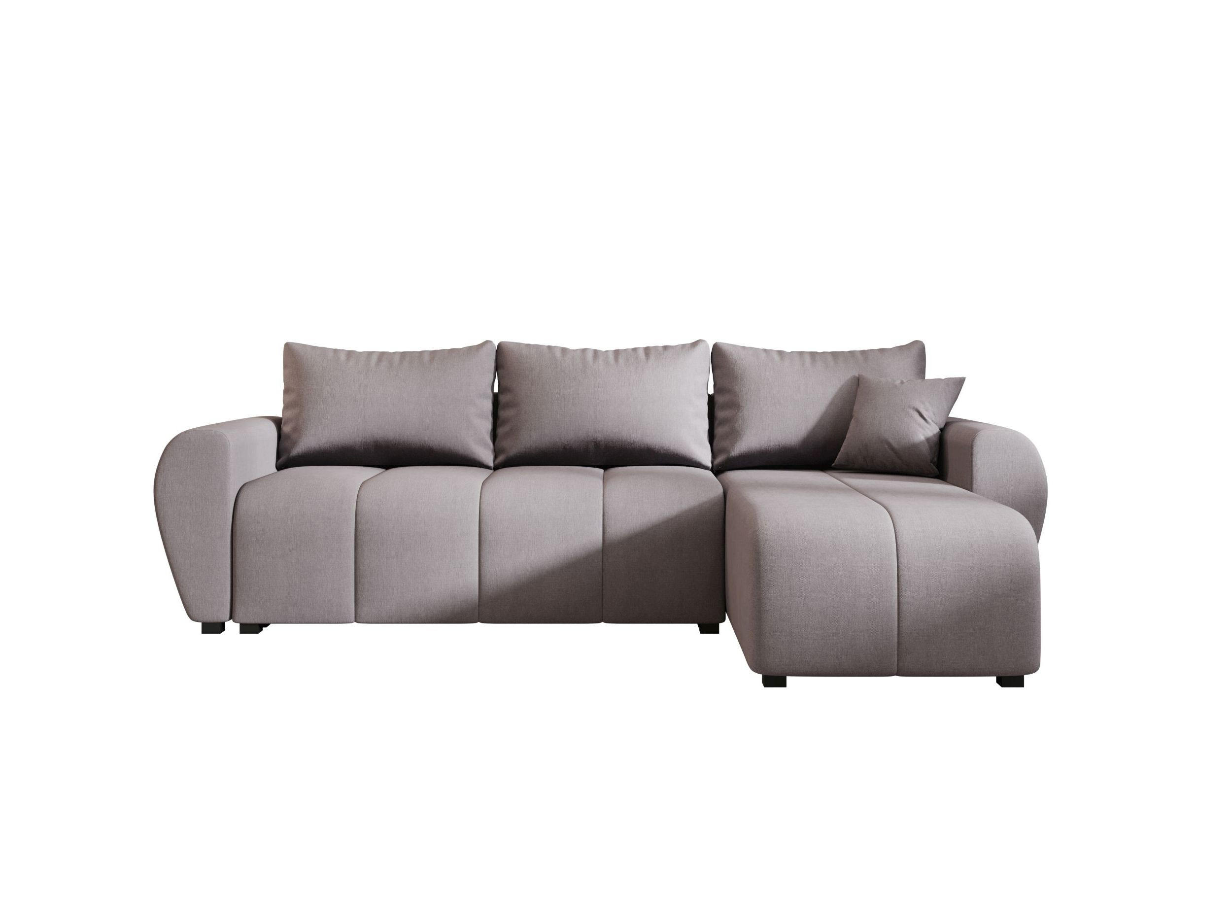 ECKSOFA MOLISA L Cosmic 160 Rechts mit Schlaffunktion - Grau, Textil (245/145cm) - Bedante