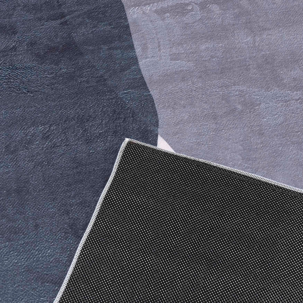 TEPPICH Beige Modern Geometrisch - Kurzflor Rechteckig, Modern, Stilvoll - Grau - 80 x 150 cm - Flieder/Creme, Textil (80/150cm) - Mazovia