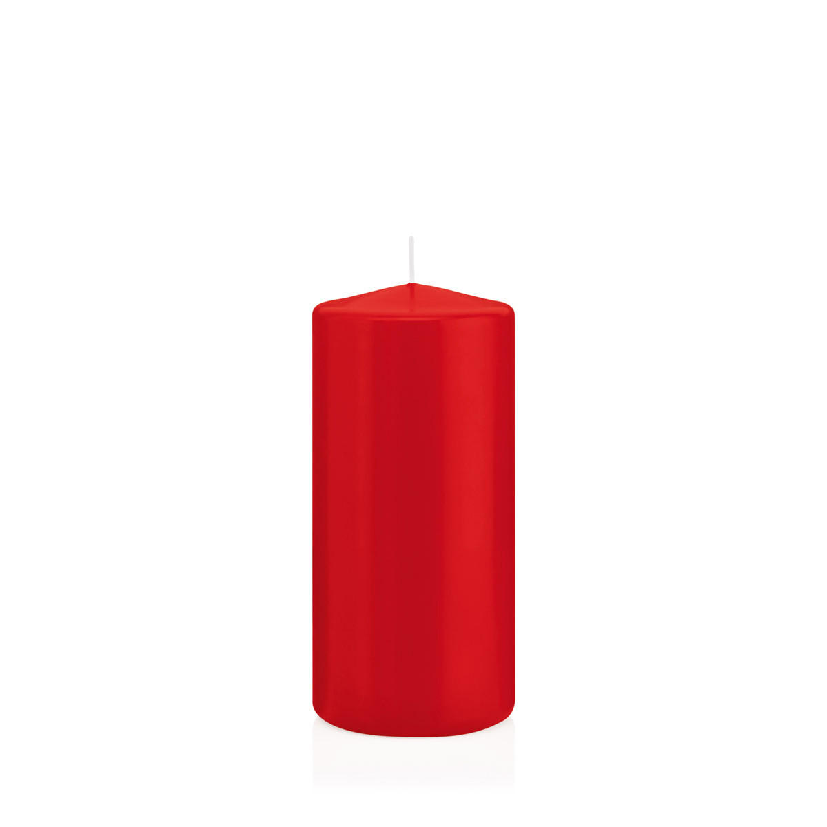 Wiedemann Kerzen Stumpenkerzen Rot 15 cm