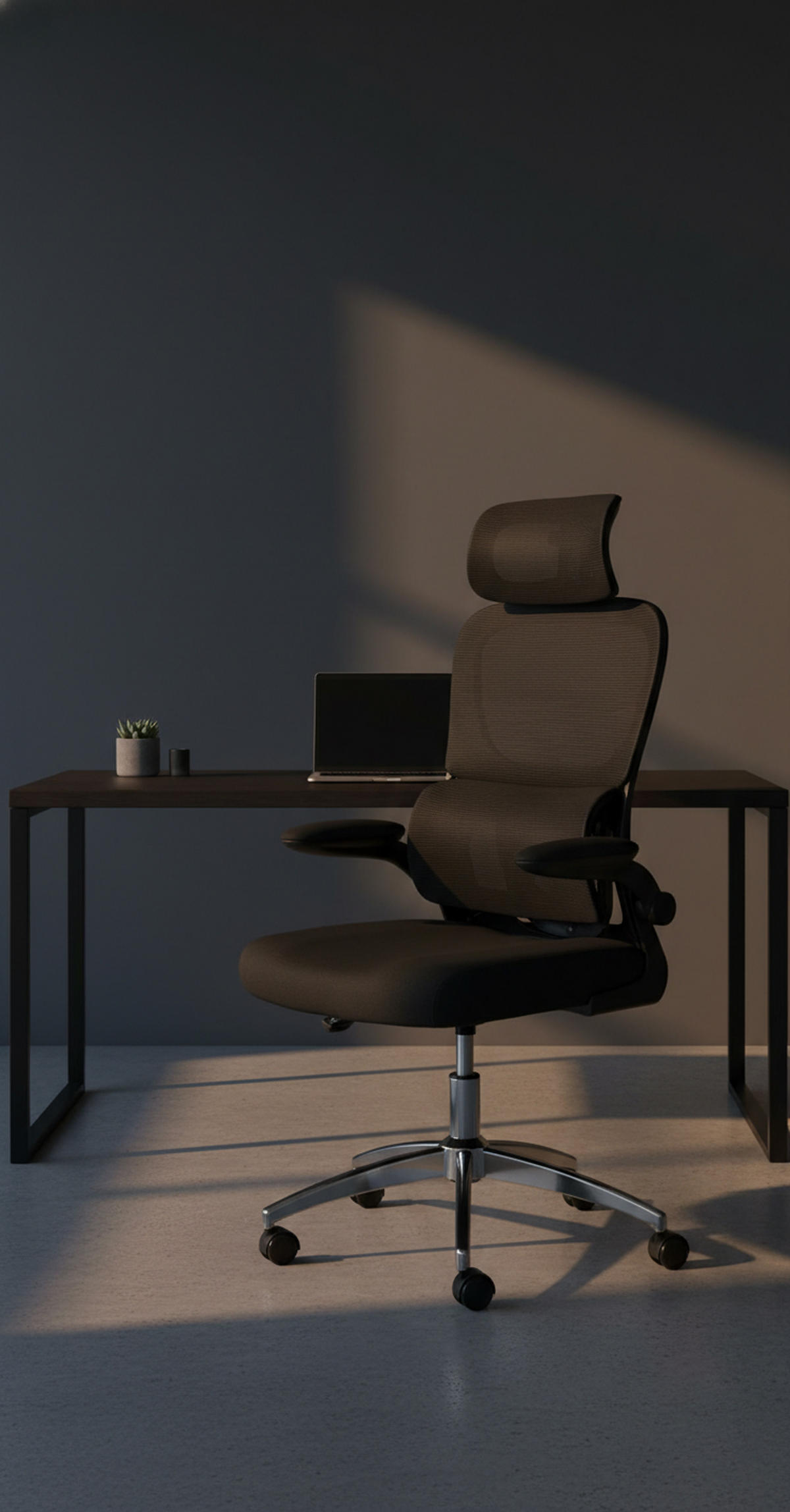 BÜROSTUHL Jaxor schwarz - Chromfarben/Schwarz, Textil/Metall (64/121/65cm) - TPFLiving