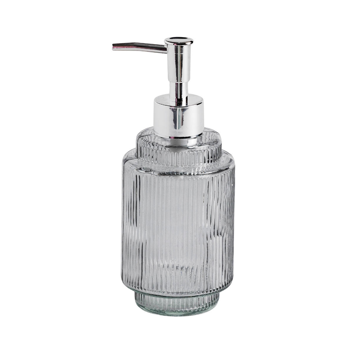 SEIFENSPENDER Ryflos - Grau, Glas (7/18.5/7cm) - home&you