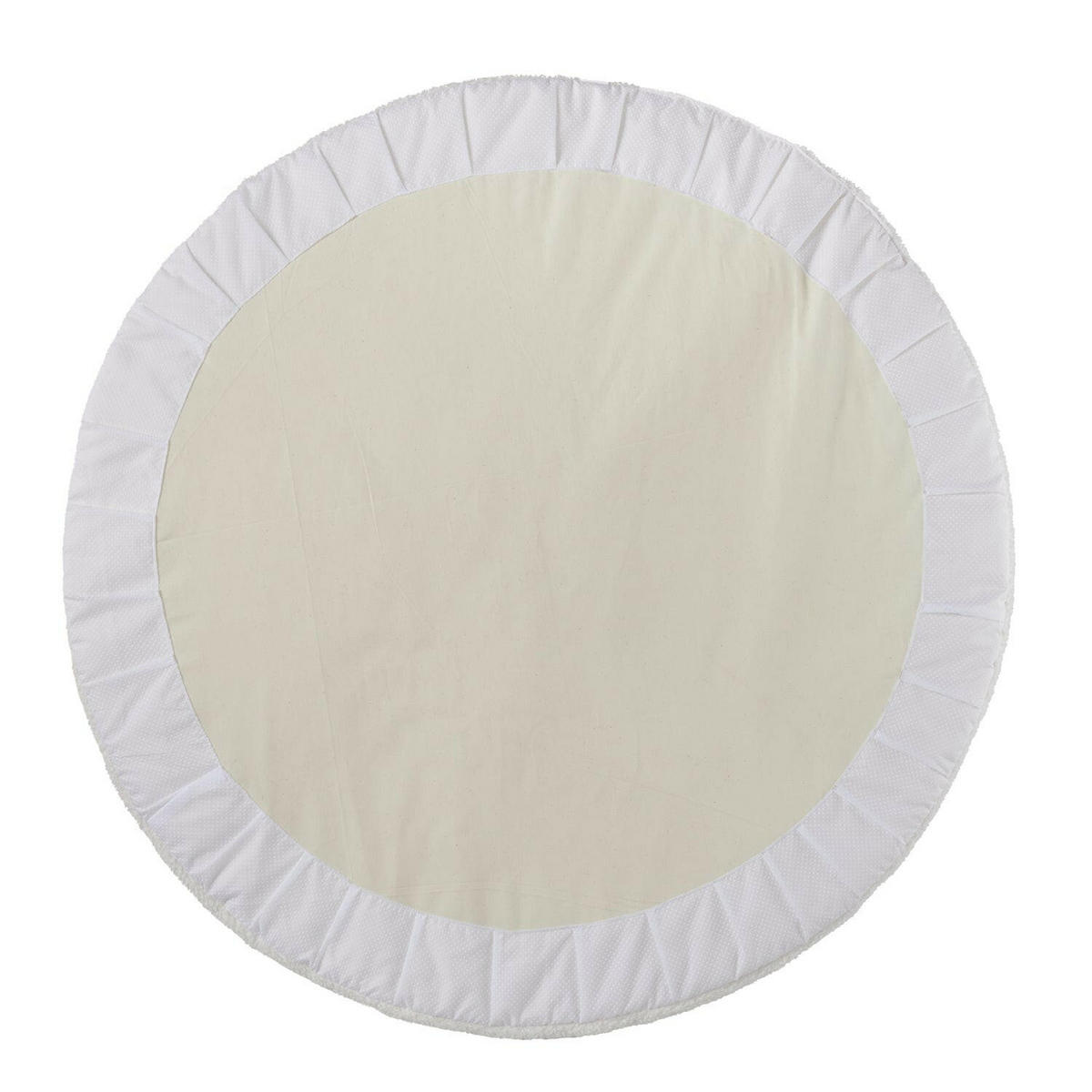 KRABBELDECKE Kinderteppich Teddy 2 in 1 - Naturfarben, Textil (100/100cm) - nordic coast company