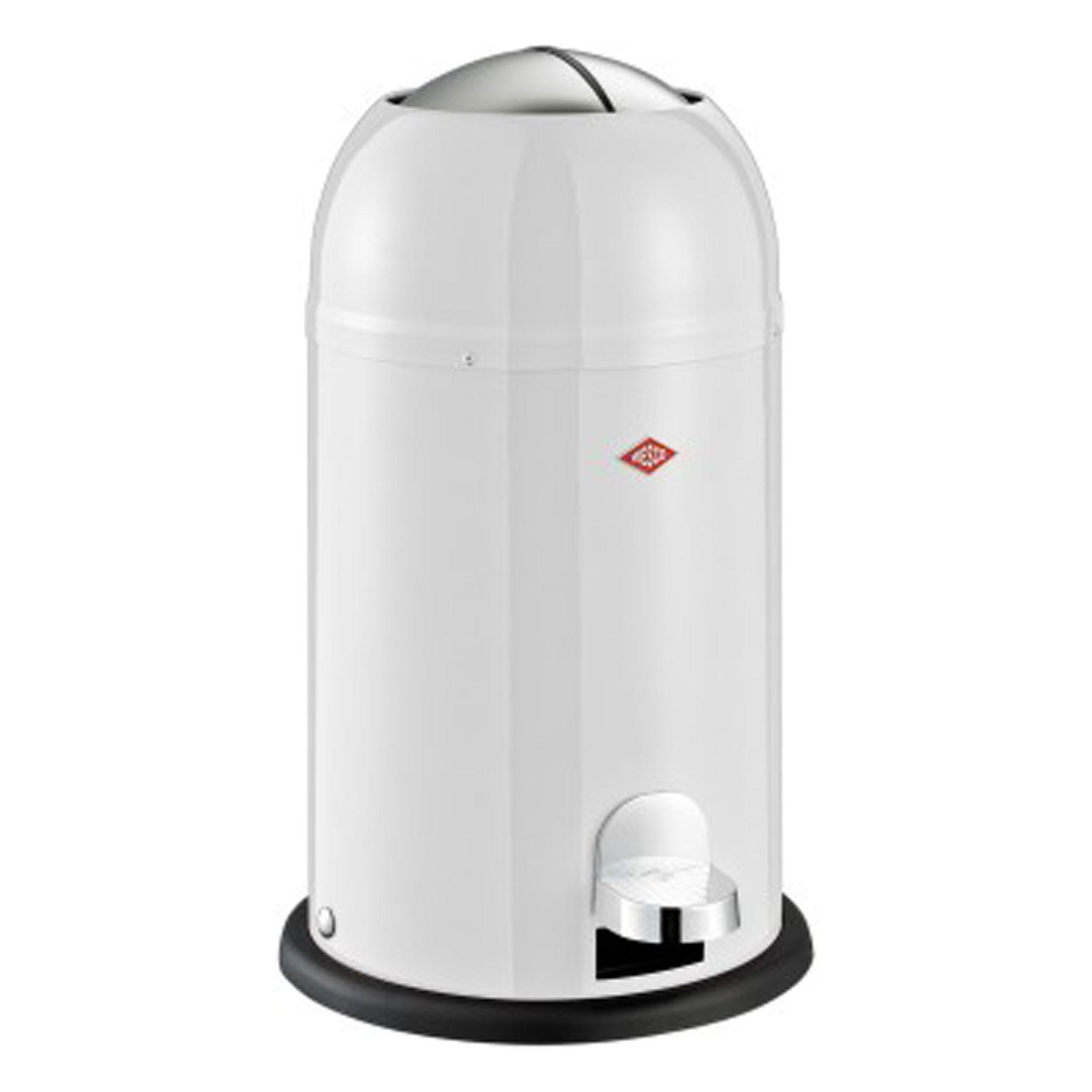 Wesco Mülleimer Weiß 30x51x30 cm