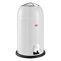 MÜLLEIMER Kickmaster Junior Weiß - Weiß, Metall (30/51/30cm) - Wesco