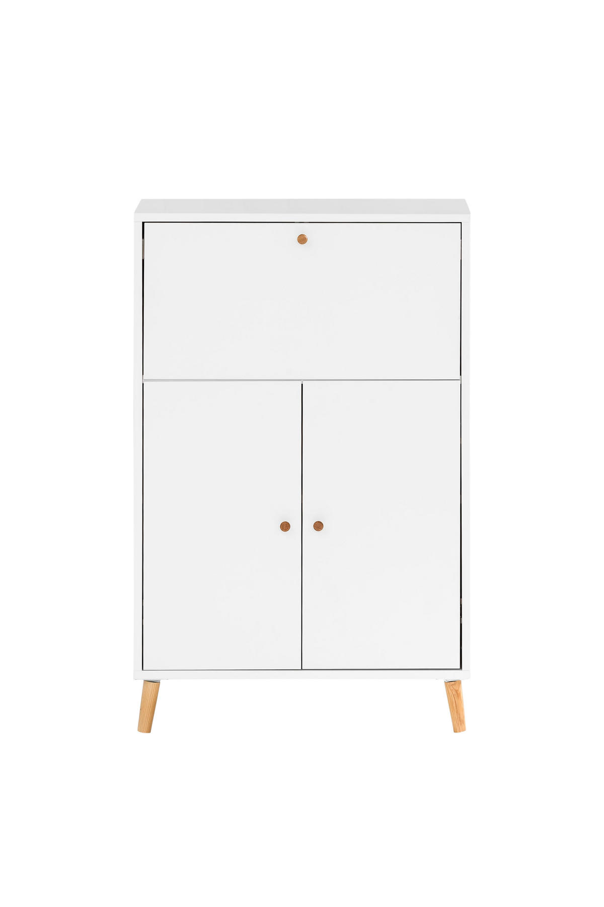 SCHREIBTISCH ausklappbar Jaguar 101,7x65,2x39 cm Weiß - Weiß, Holz (39/65.2/101.7cm) - PROREGAL