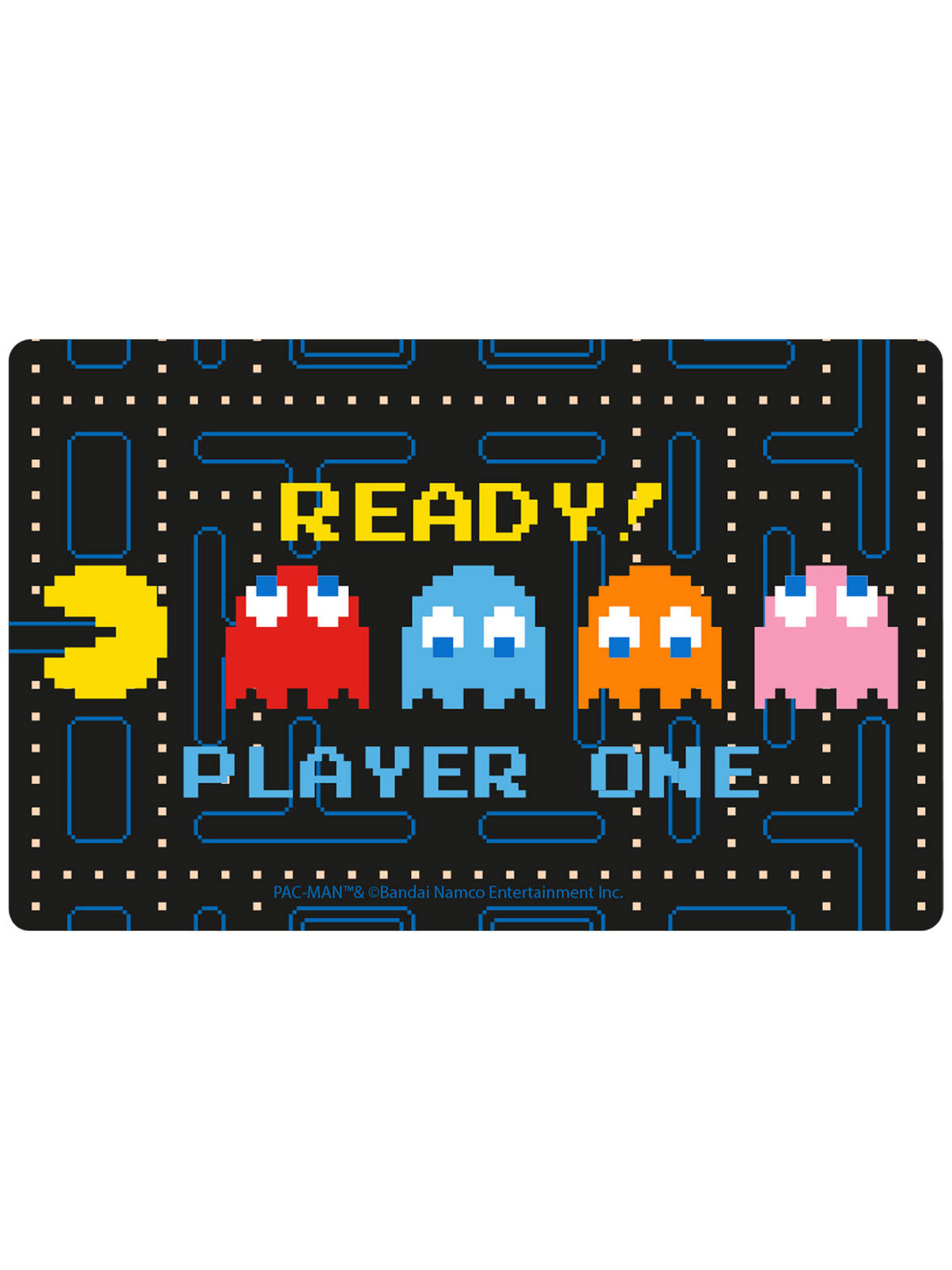 BROTDOSE Pac-Man Ready! Player One Schwarz 17,5 x 12,8 x 6,9 cm - Schwarz, Kunststoff (17.5/6.9/12.8cm) - United Labels