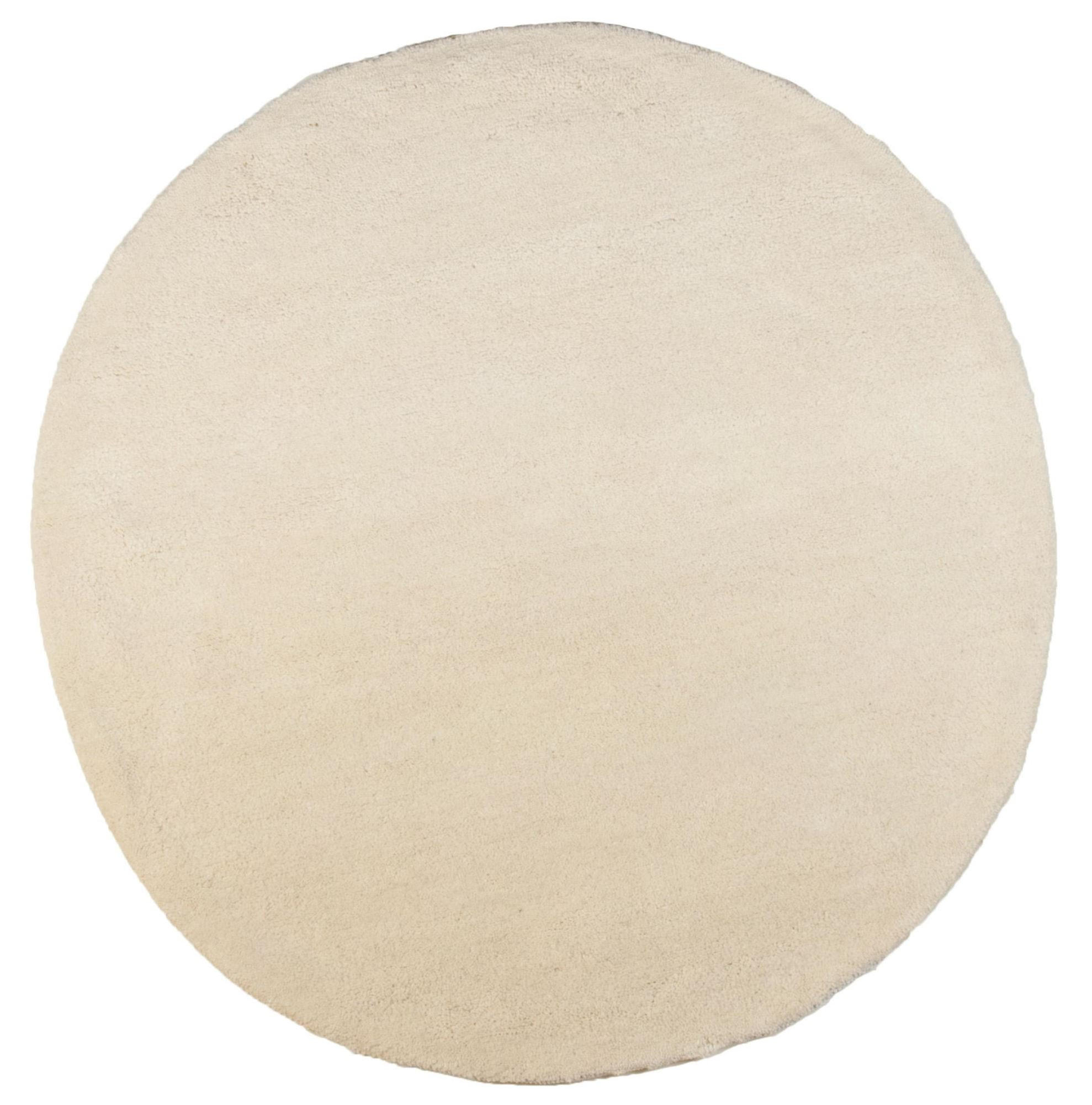 BERBERTEPPICH Maloronga rund 200x200 cm - Weiß, Textil (200/200cm) - THEKO