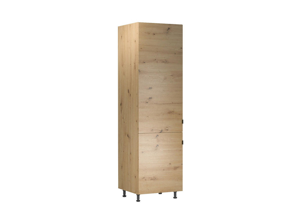 KÜHLUMBAUSCHRANK 60 cm – Nexa D60ZL – Grau - Grau, Holzwerkstoff (60/212/58cm) - ROYAL24_MARKT