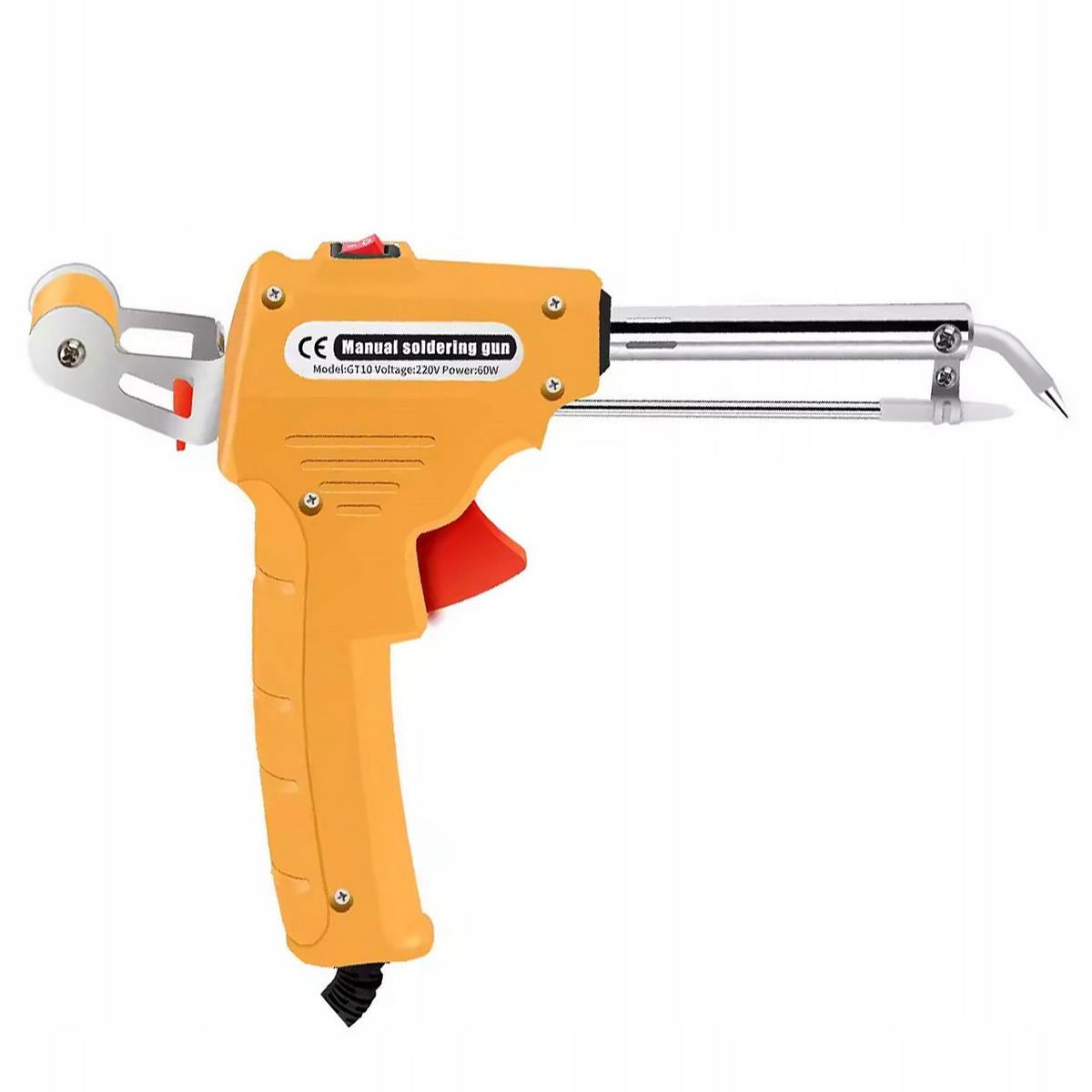 LÖTKOLBEN Universal - 60 W, 450 °C, automatischer Lötzinnzufuhr, Draht Ø 0,8-1,2 mm, Aufheizzeit 30 s - Multicolor, Kunststoff/Metall (10/10/10cm)