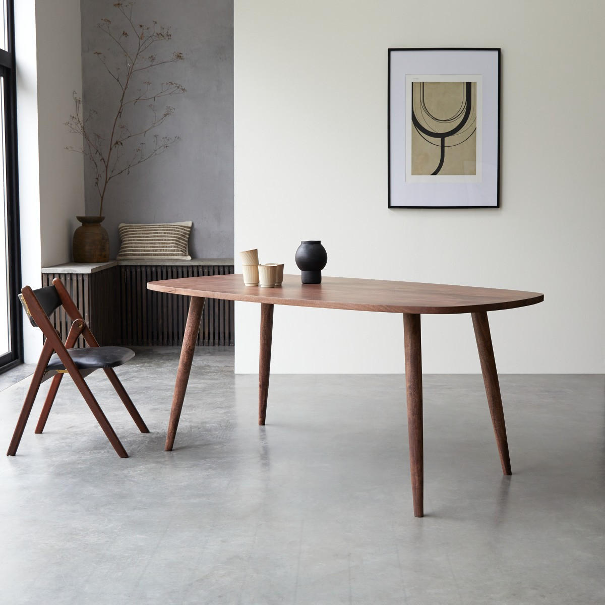 TISCH Lazare Braun aus Mango - Braun, Holz (90/180/77cm) - Tikamoon