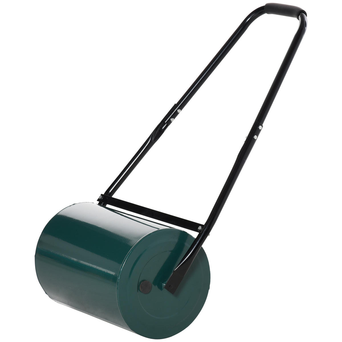 RASENWALZE DE-10136 31 cm, 40 L Füllvolumen Grün - Dunkelgrün, Metall (50/30/102cm) - ComfortXL