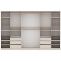 GARDEROBENSCHRANK OFFEN TRES U/C CASHMERE 320/206/51 cm - Kaschmir, Holzwerkstoff (320/206/51cm) - Marmex Möbel