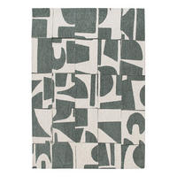 TEPPICH Sea Spray Craft 80/150 cm - Grün, Textil (80/150cm) - Louis De Poortere