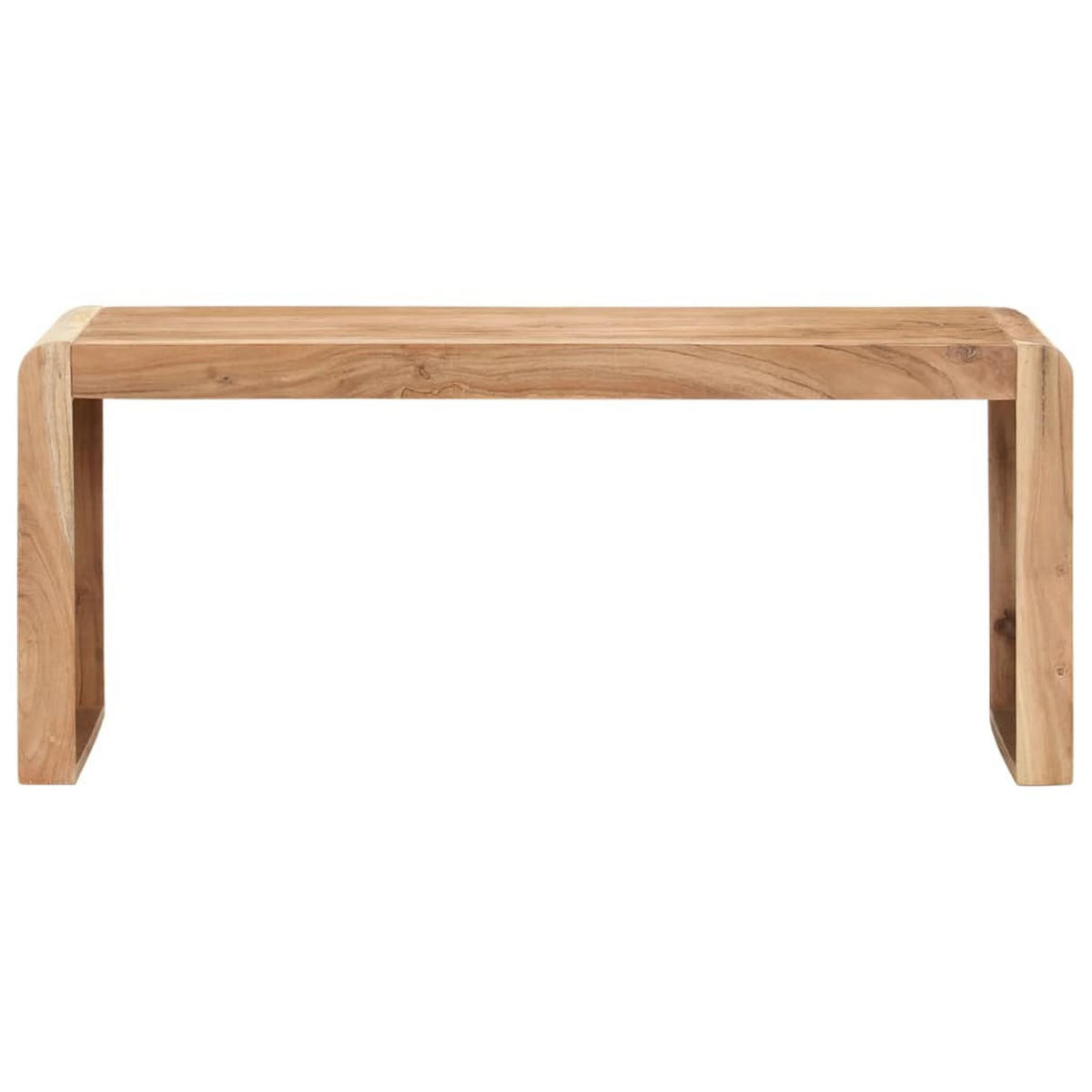 SITZBANK Niki 110x38x46 cm Akazie - Braun, Holz (110/46/38cm) - DELUKE
