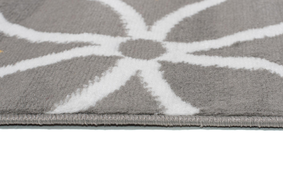 TEPPICH MAYA Gelb Geometrisch Mosaik Karo 200/250 cm - Gelb, Textil (200/250cm) - Tapiso