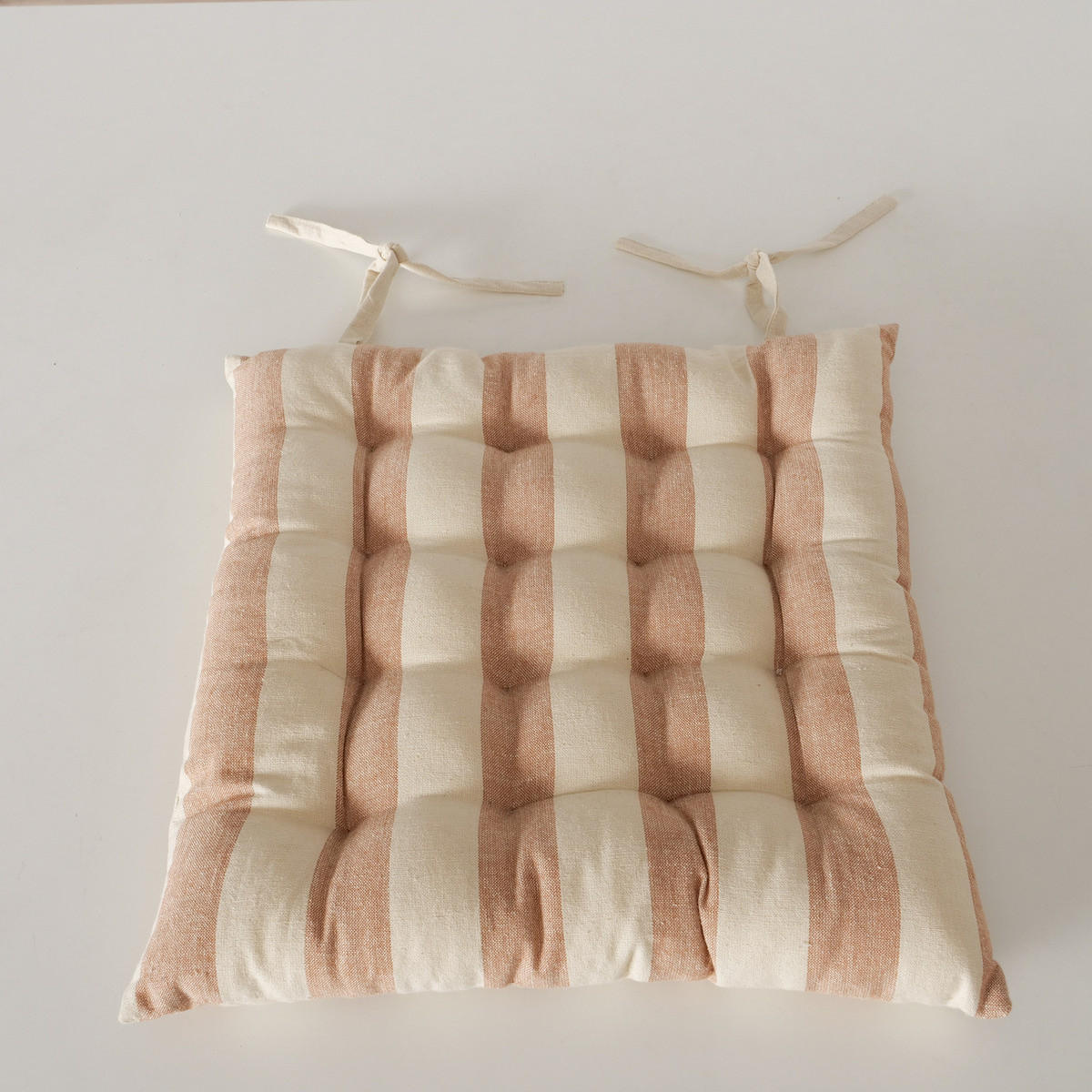STUHLKISSEN Baumwolle Ilena 40/40 cm - Beige, Naturmaterialien (40cm) - Boltze Home