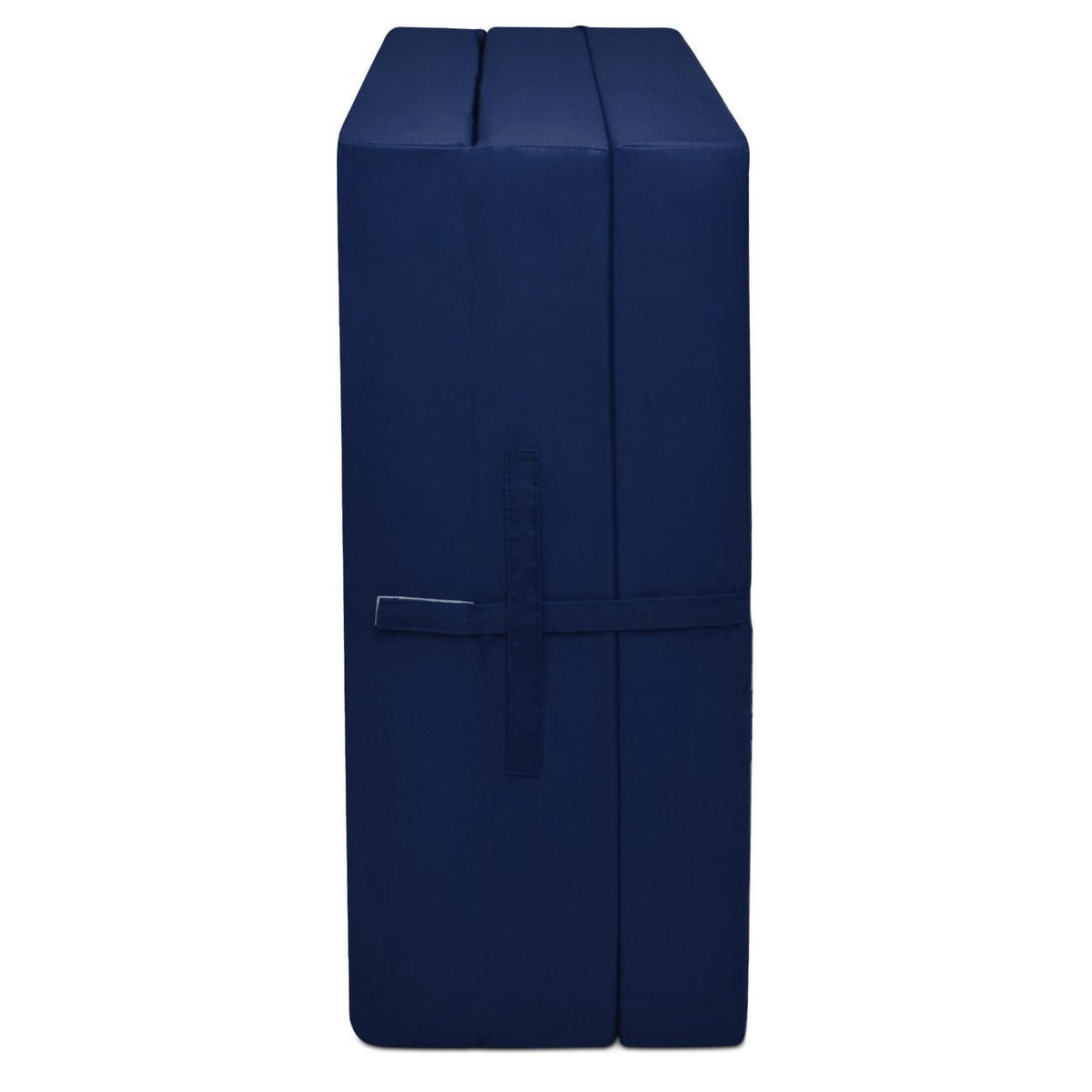 KLAPPMATRATZE Campix 190/60/7 cm Dunkelblau - Dunkelblau, Textil (190/60/7cm) - Beautissu 