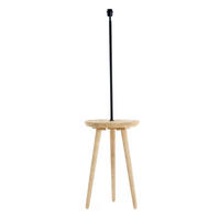 BEISTELLTISCH Tolfa Braun 40/40/135 cm - Braun, Holz (40/40/135cm) - Light & Living