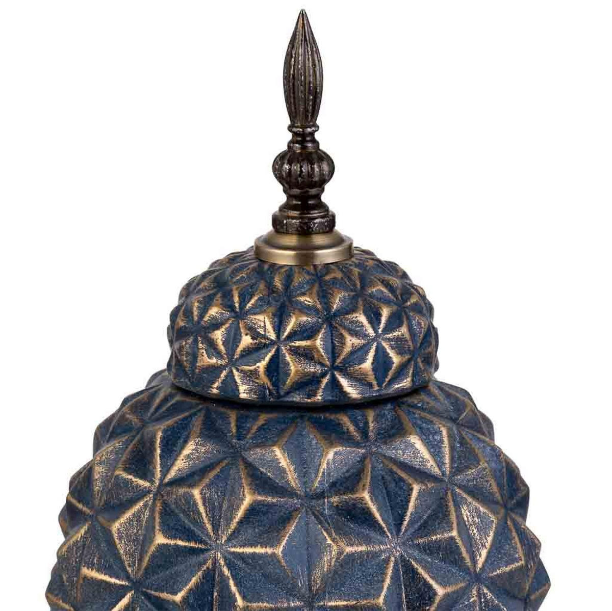 VASE aus Keramik, schwarz, 18x45cm - Schwarz, Keramik (45cm) - Wanderlust