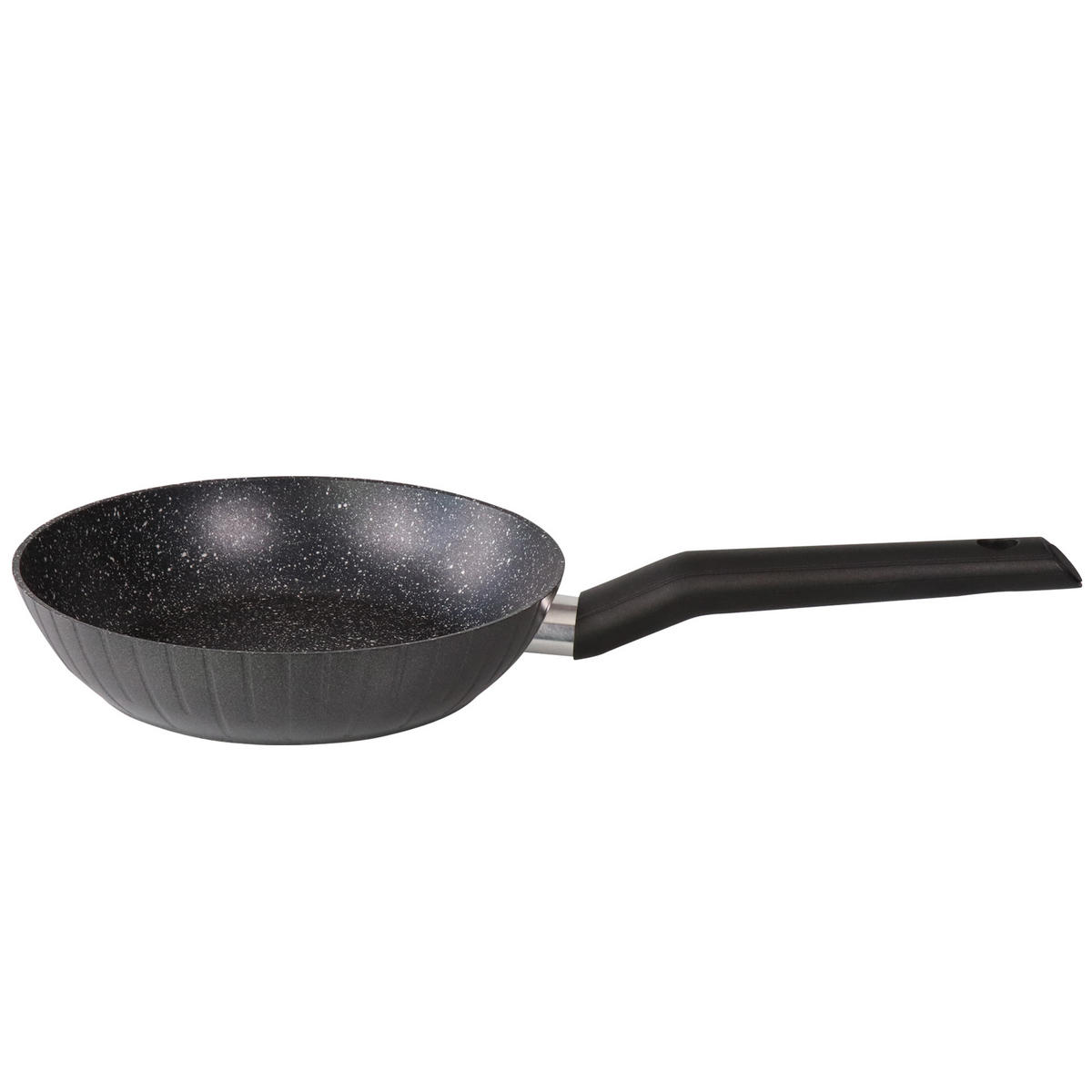 BRATPFANNE - Grau, Metall (20cm) - Stoneline