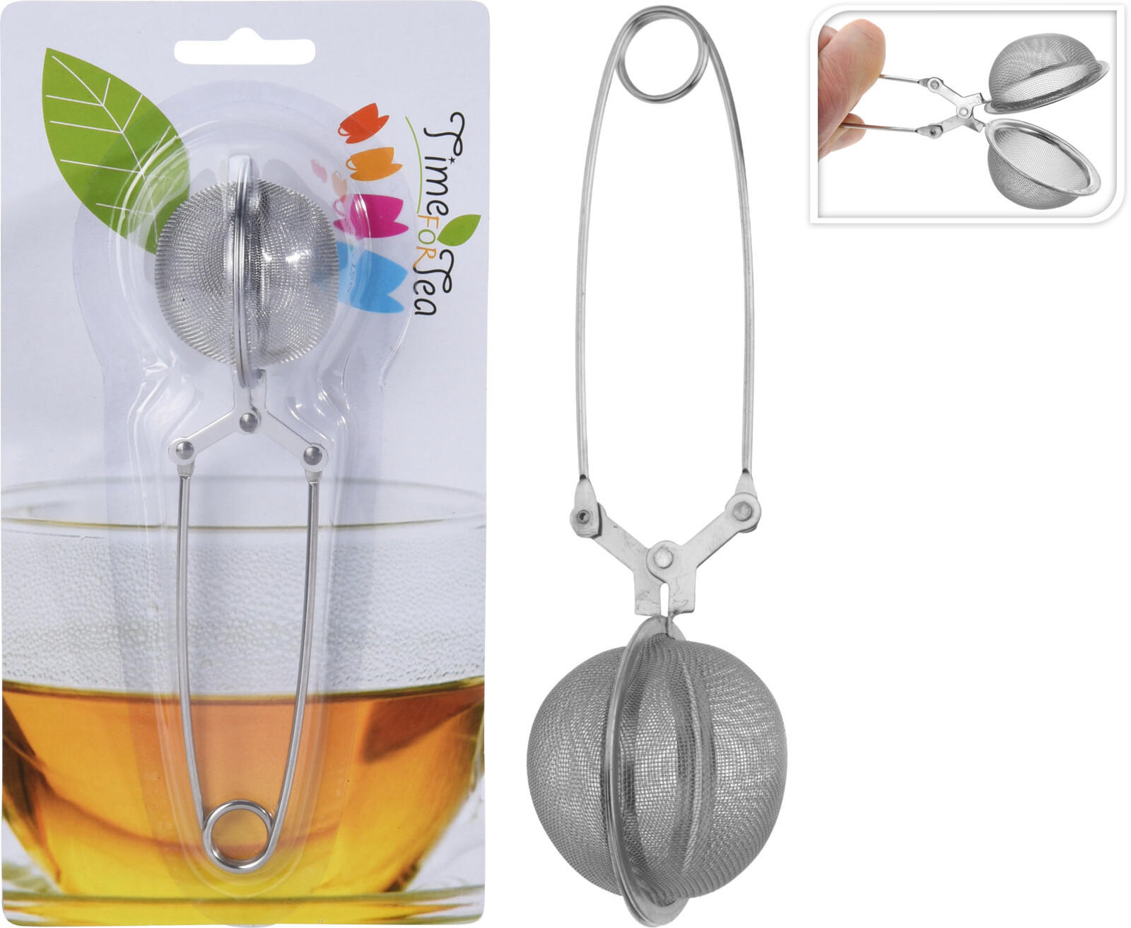 TEESIEB Basic Silber 6.5/5/21 cm Metall - Silberfarben, Metall (5/21/6.5cm) - Mondex