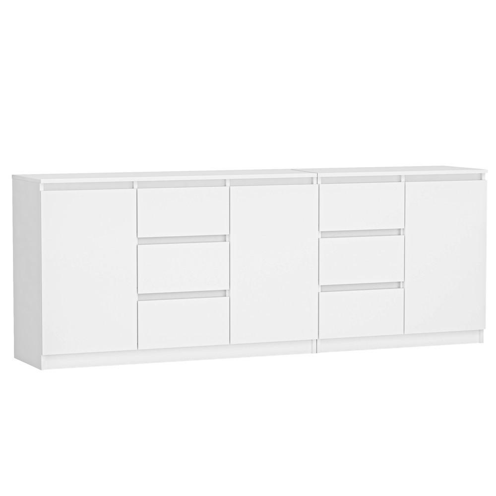 RAUMHIRSCH FURNITURE KOMODA Bílá 200/75/40