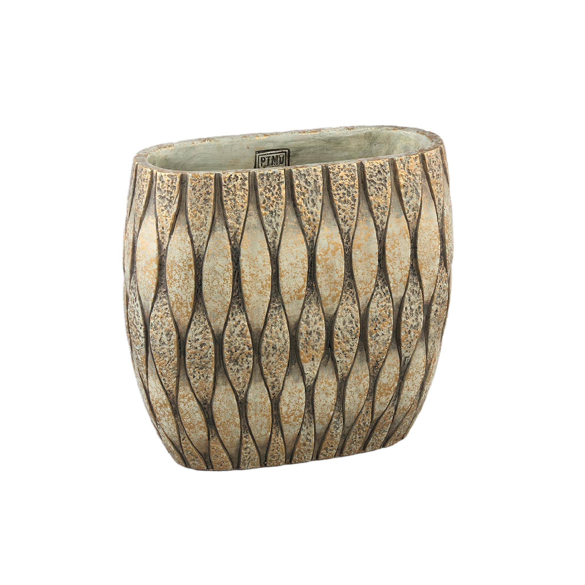 Ptmd Collection Topf Taupe 28 cm