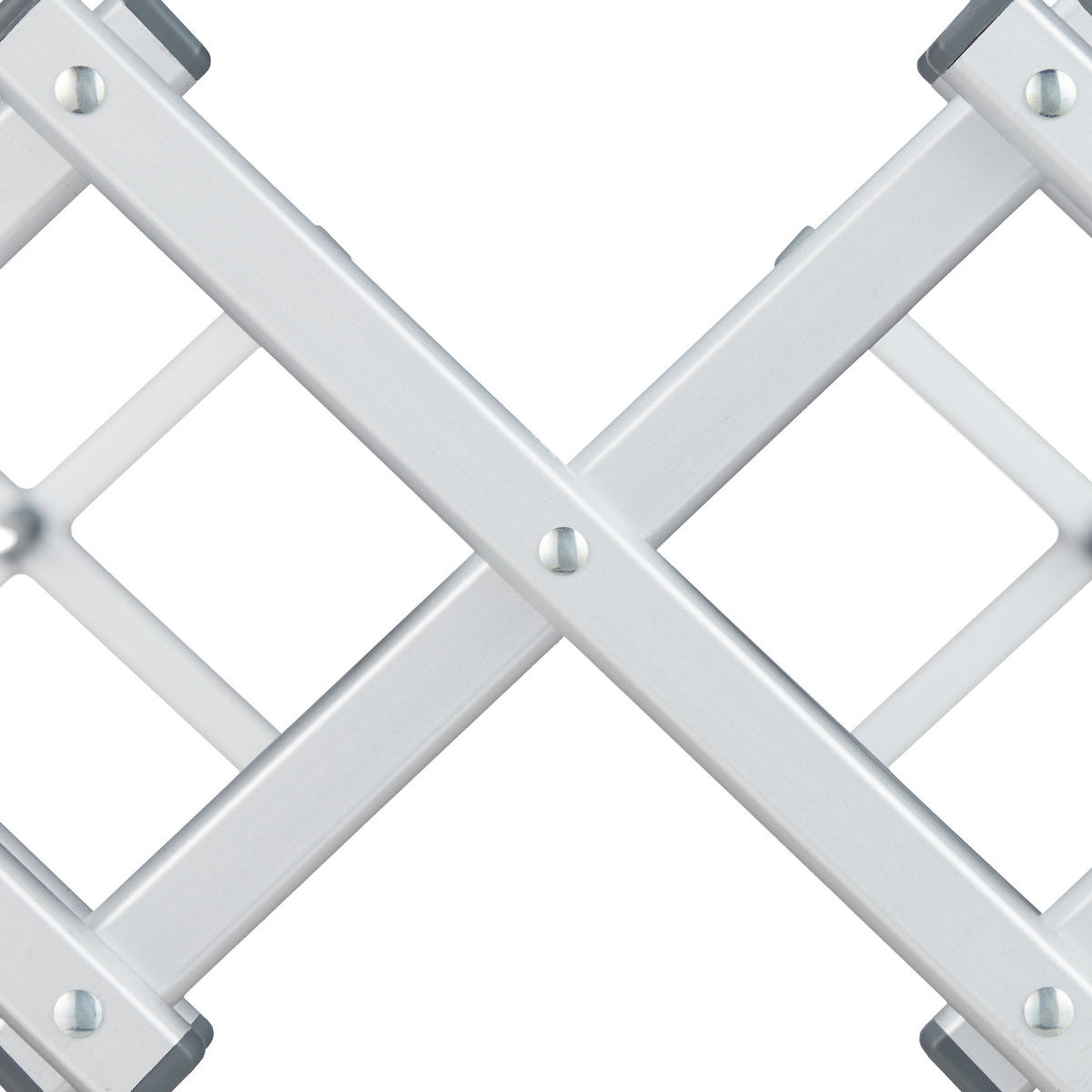 VÄGGTORKSTÄLLNING silver utdragbar aluminium 8 m - Silverfärgad, Metall (95/27/60cm) - Relaxdays