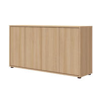 SIDEBOARD Die Horizontale - Braun, Holzwerkstoff (136/73/36cm) - Mokebo