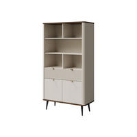 REGAL Marly 1S2D RE05 - Kaschmir/Goldfarben, Holzwerkstoff/Metall (90/163/40cm) - MIRJAN24