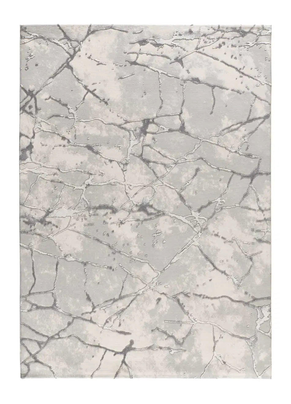 Atticgo Kurzflorteppich Hellgrau 192x290 cm